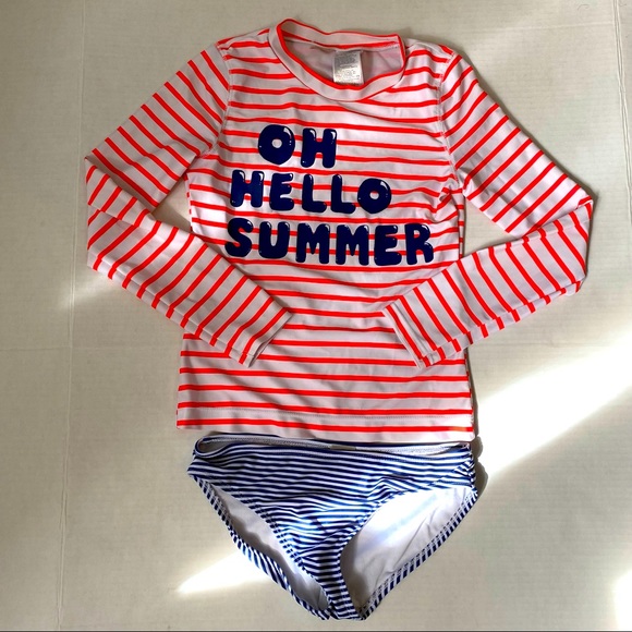 Old Navy kid girls swim suit lot - medium - Picture 3 of 14